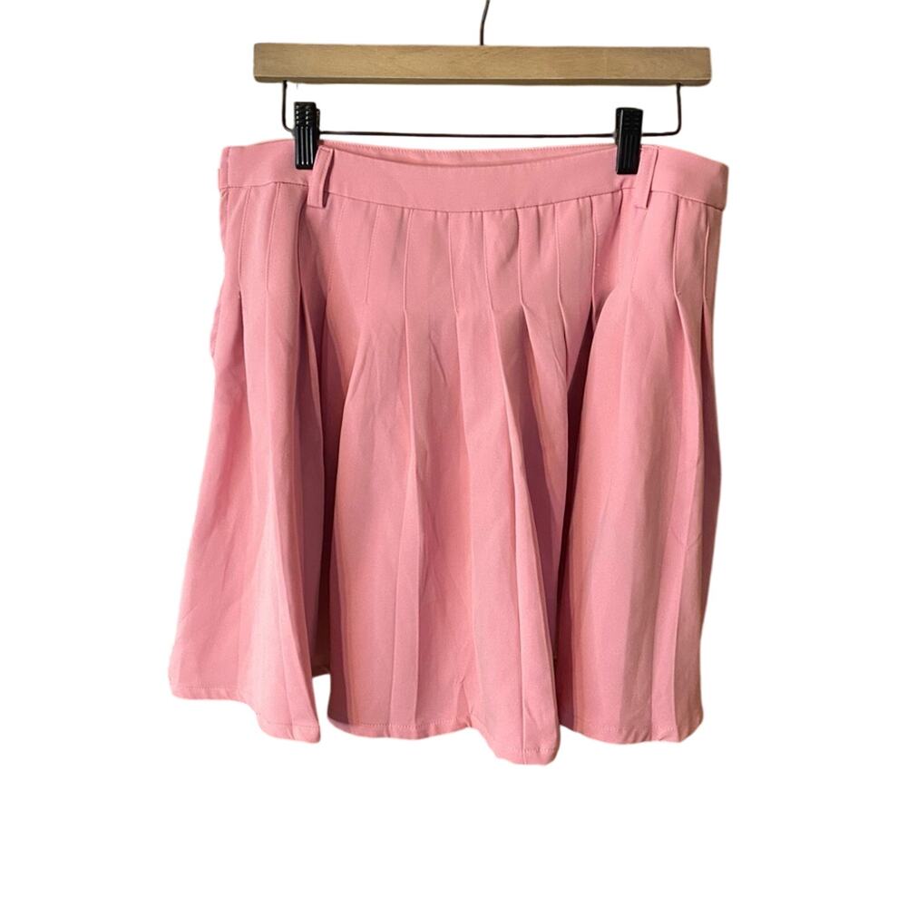 Hot Topic Pink Bubble Mini Skirt XL skater goth emo punk